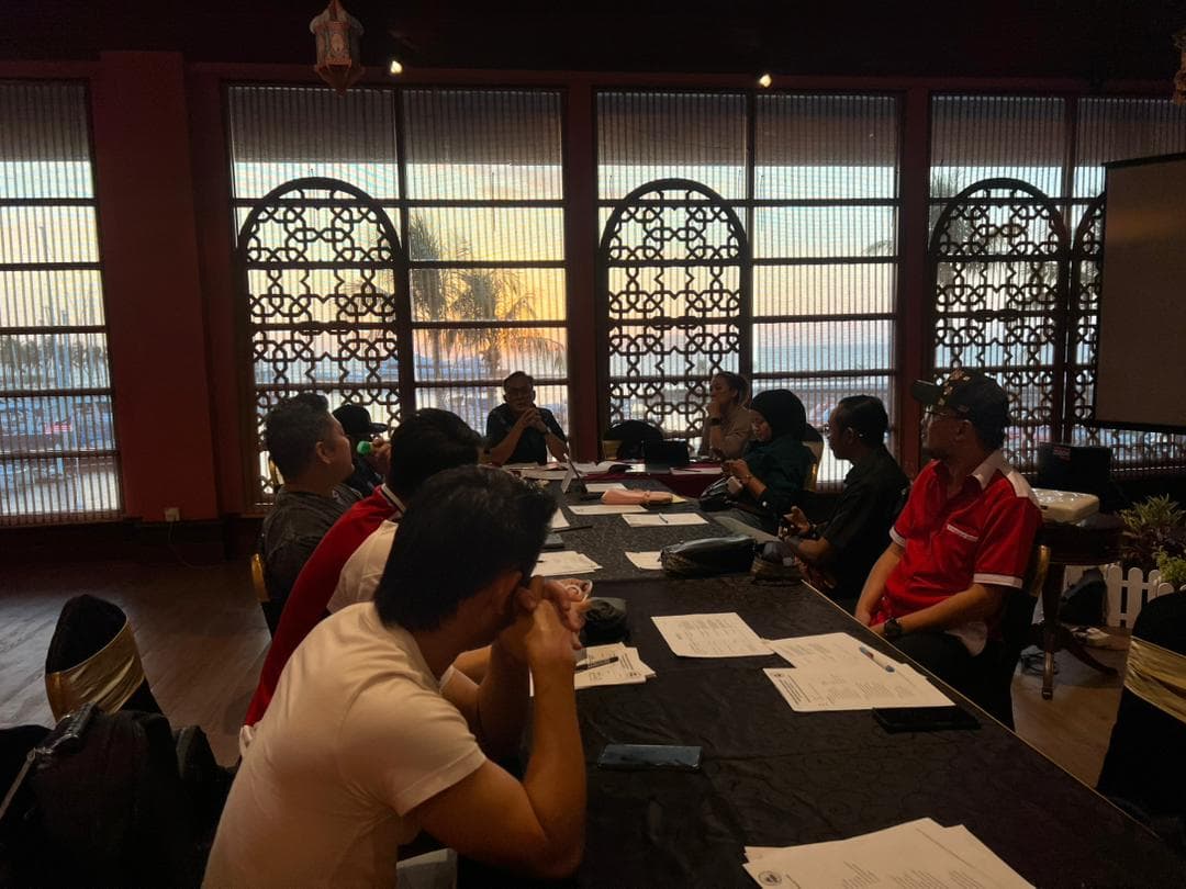 President chairing the meeting